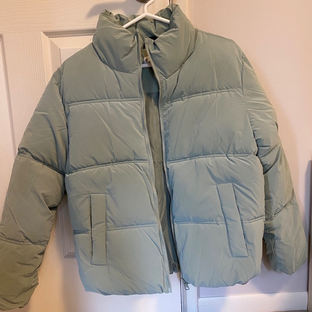 Mango Puffer Jacket